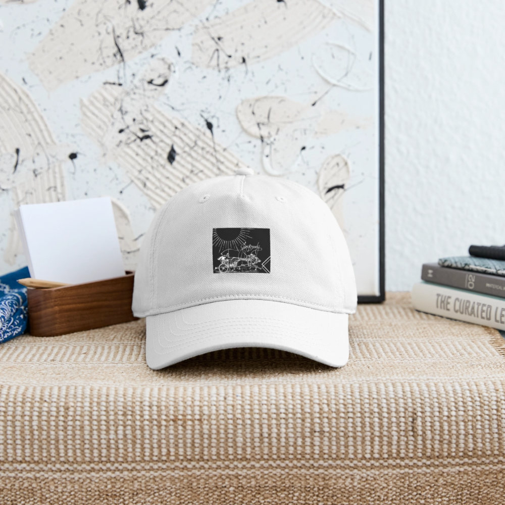 Organic Baseball Cap - white