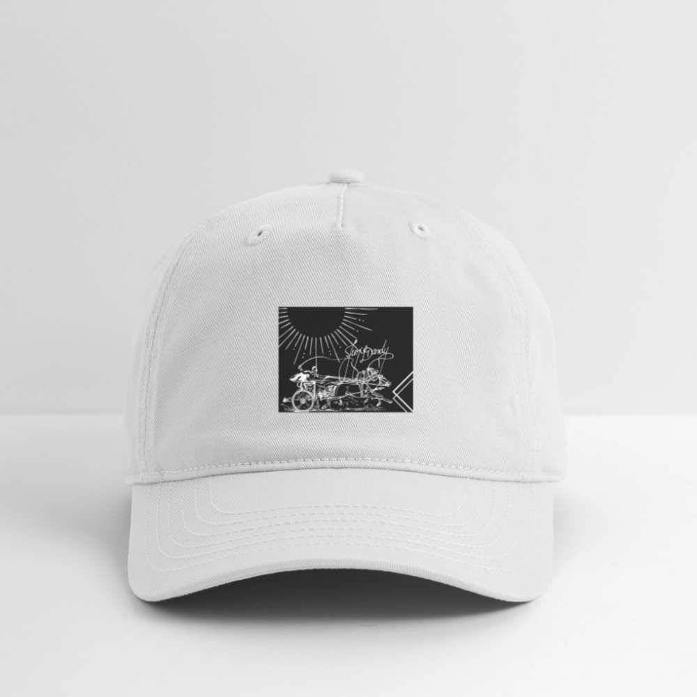 Organic Baseball Cap - white