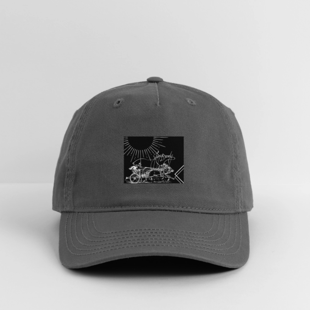 Organic Baseball Cap - charcoal