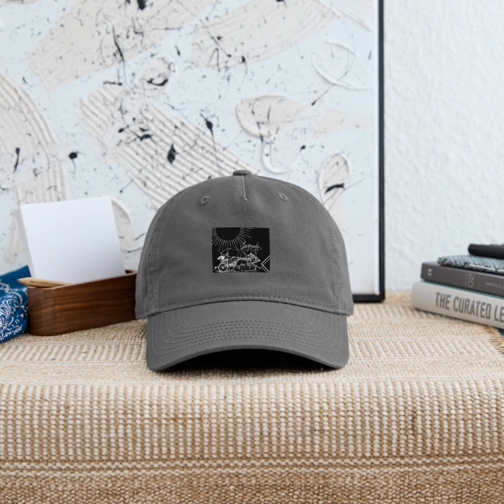 Organic Baseball Cap - charcoal